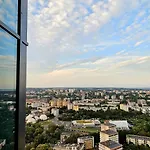 Golden Horizon Hanza Tower - & Sky View Apartamento *