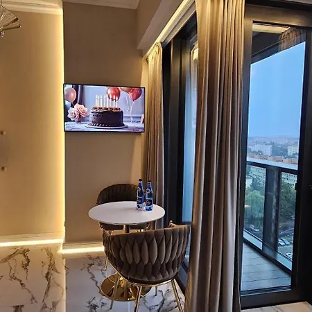 Golden Horizon Hanza Tower - & Sky View Szczecin