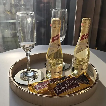 Golden Horizon Hanza Tower - & Sky View Lägenhet *