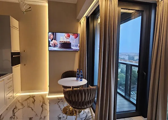 Golden Horizon Hanza Tower - & Sky View シュチェチン