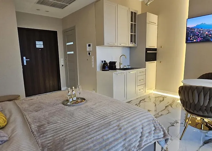 アパート Golden Horizon Hanza Tower - & Sky View *