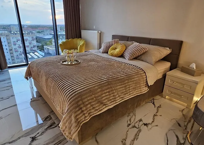 Golden Horizon Hanza Tower - & Sky View シュチェチン