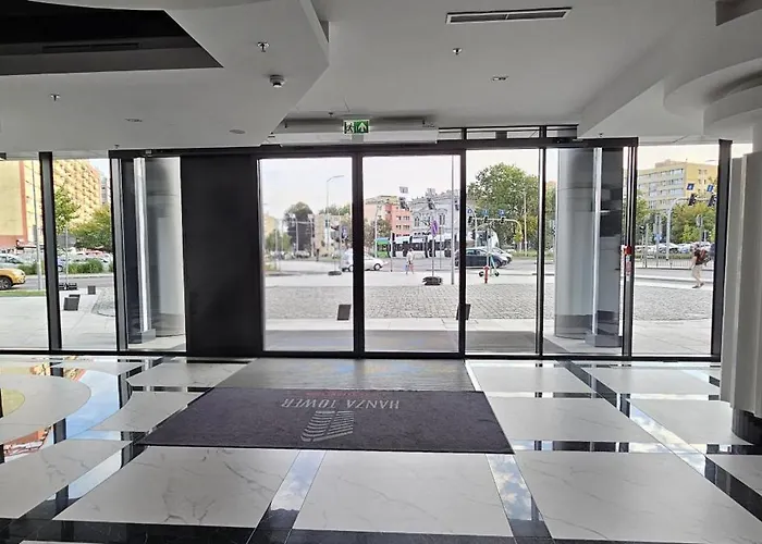 Golden Horizon Hanza Tower - & Sky View Lägenhet *