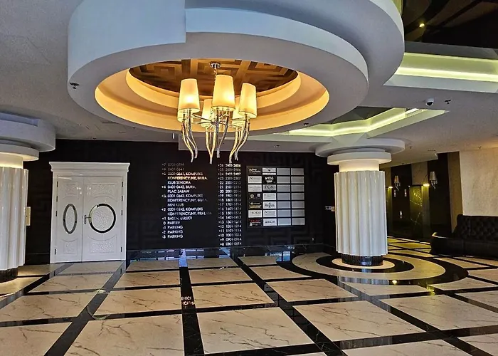 Golden Horizon Hanza Tower - & Sky View Szczecin