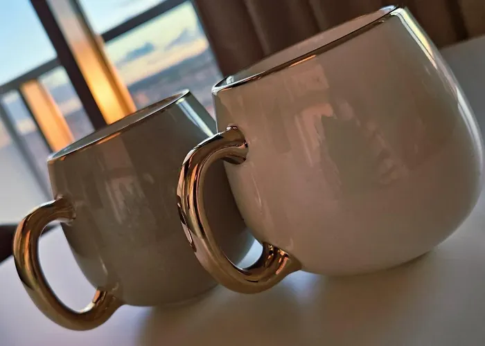 Golden Horizon Hanza Tower - & Sky View アパート *